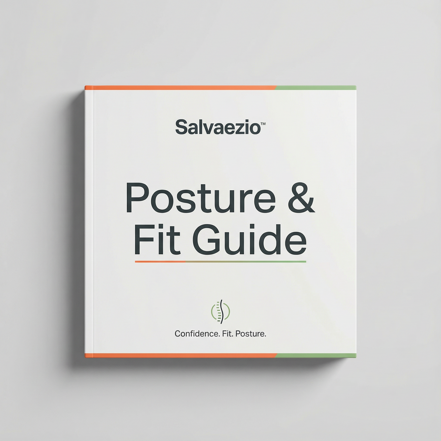 Salvaezio™ Posture & Fit Guide E-Book
