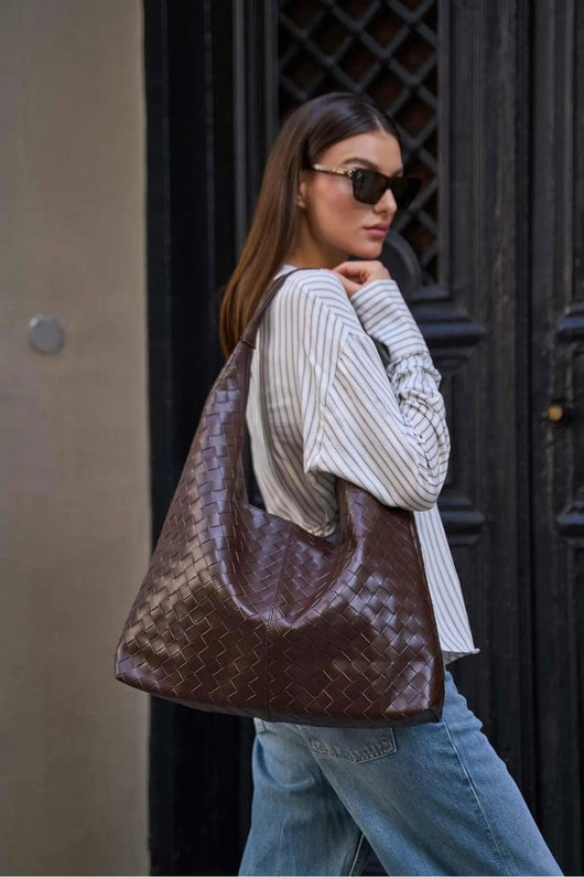 Eterna woven bag - Salvaezio