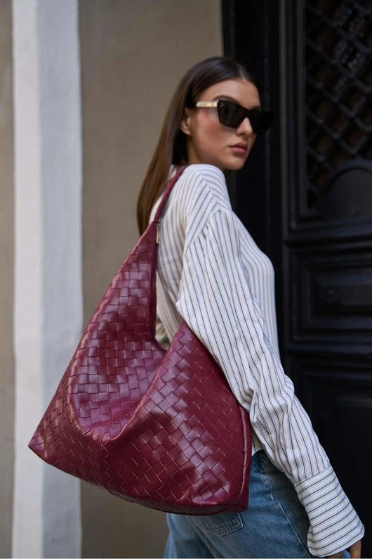 Eterna woven bag - Salvaezio