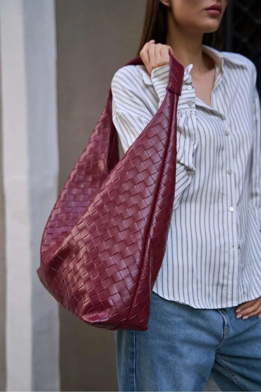 Eterna woven bag - Salvaezio