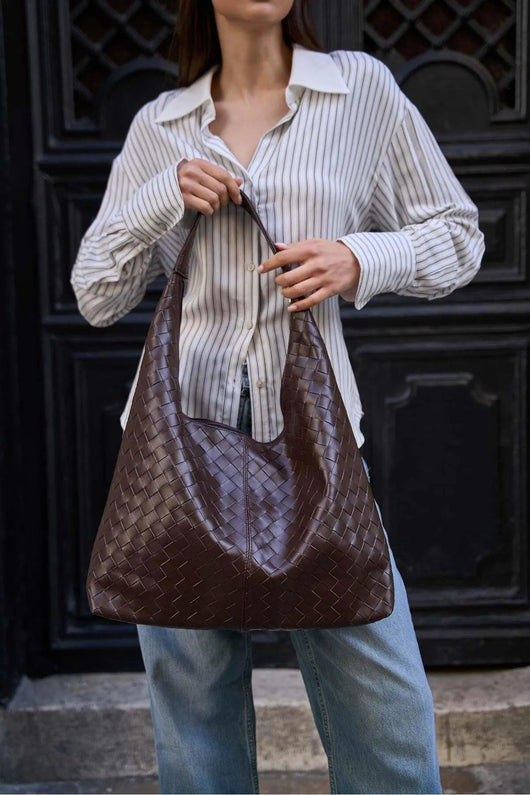 Eterna woven bag - Salvaezio