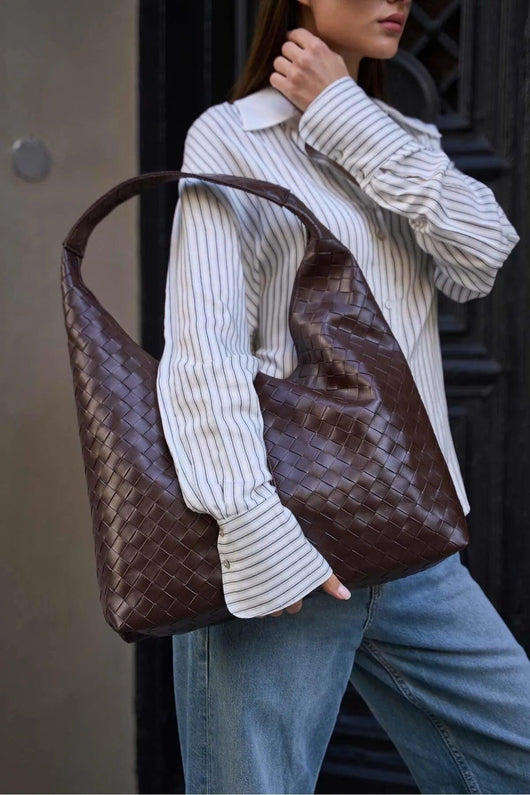 Eterna woven bag - Salvaezio