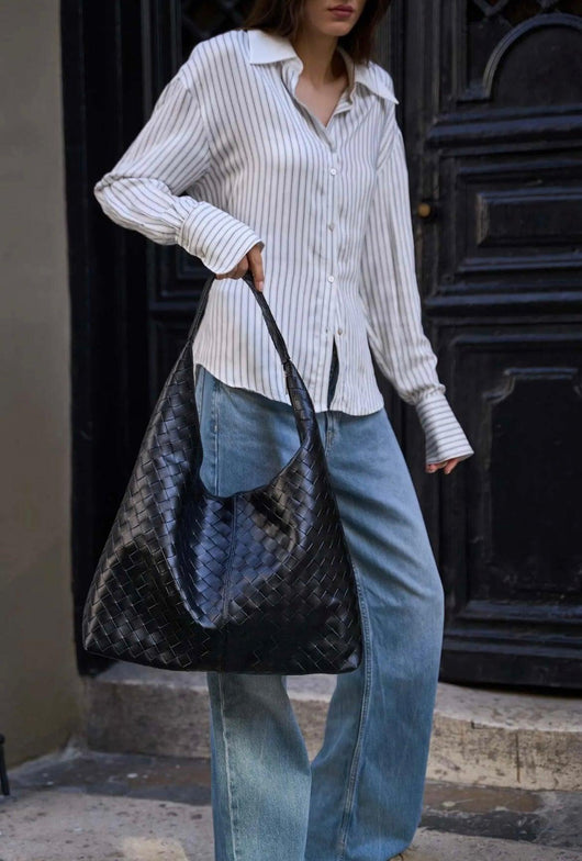 Eterna woven bag - Salvaezio