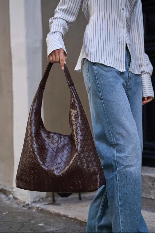 Eterna woven bag - Salvaezio