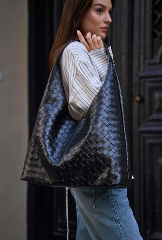 Eterna woven bag - Salvaezio